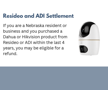 Resideo and ADI settlement 